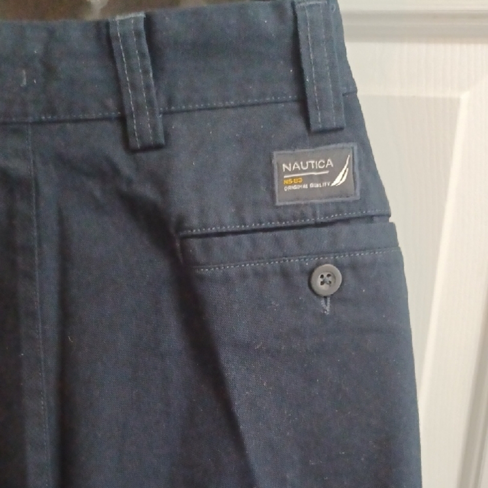 Nautica Dark Blue Cargo Pants, 38W x 34L - Picture 7 of 7